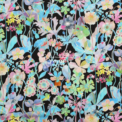 Liberty of London (Cotton Tana Lawn Fabric) - Proposal Black