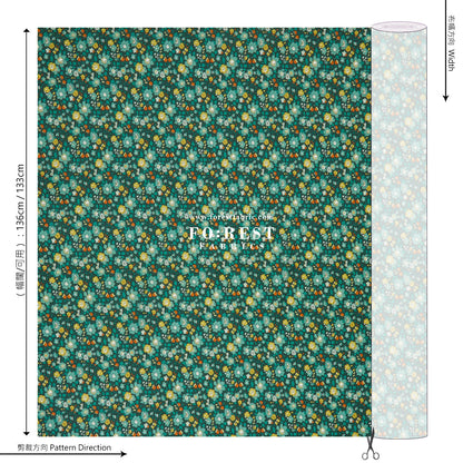 Liberty of London (Cotton Tana Lawn Fabric) - Betsy Meadow D