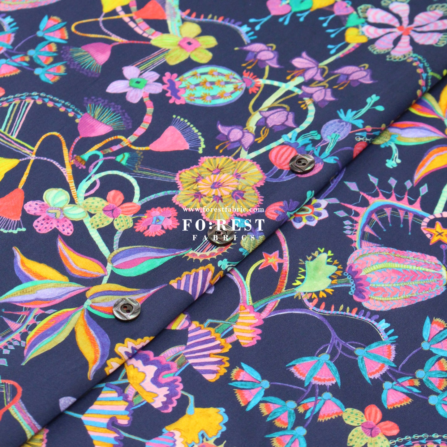 Liberty of London (Cotton Tana Lawn Fabric) - Beautiful Bizarre A