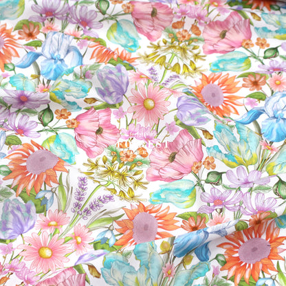 Liberty of London (Cotton Tana Lawn Fabric) - Floral Muse