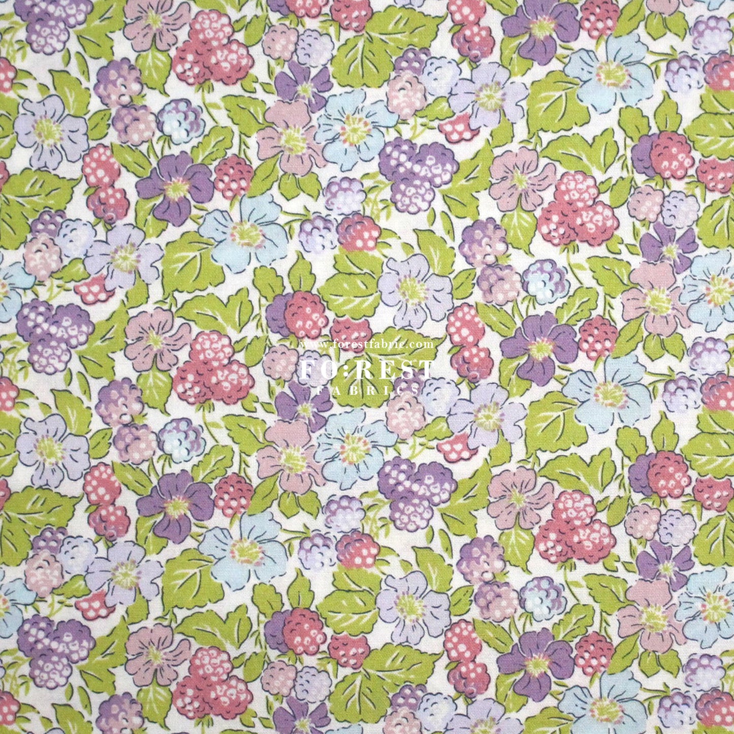 Quilting Liberty - Raspberry Forage A