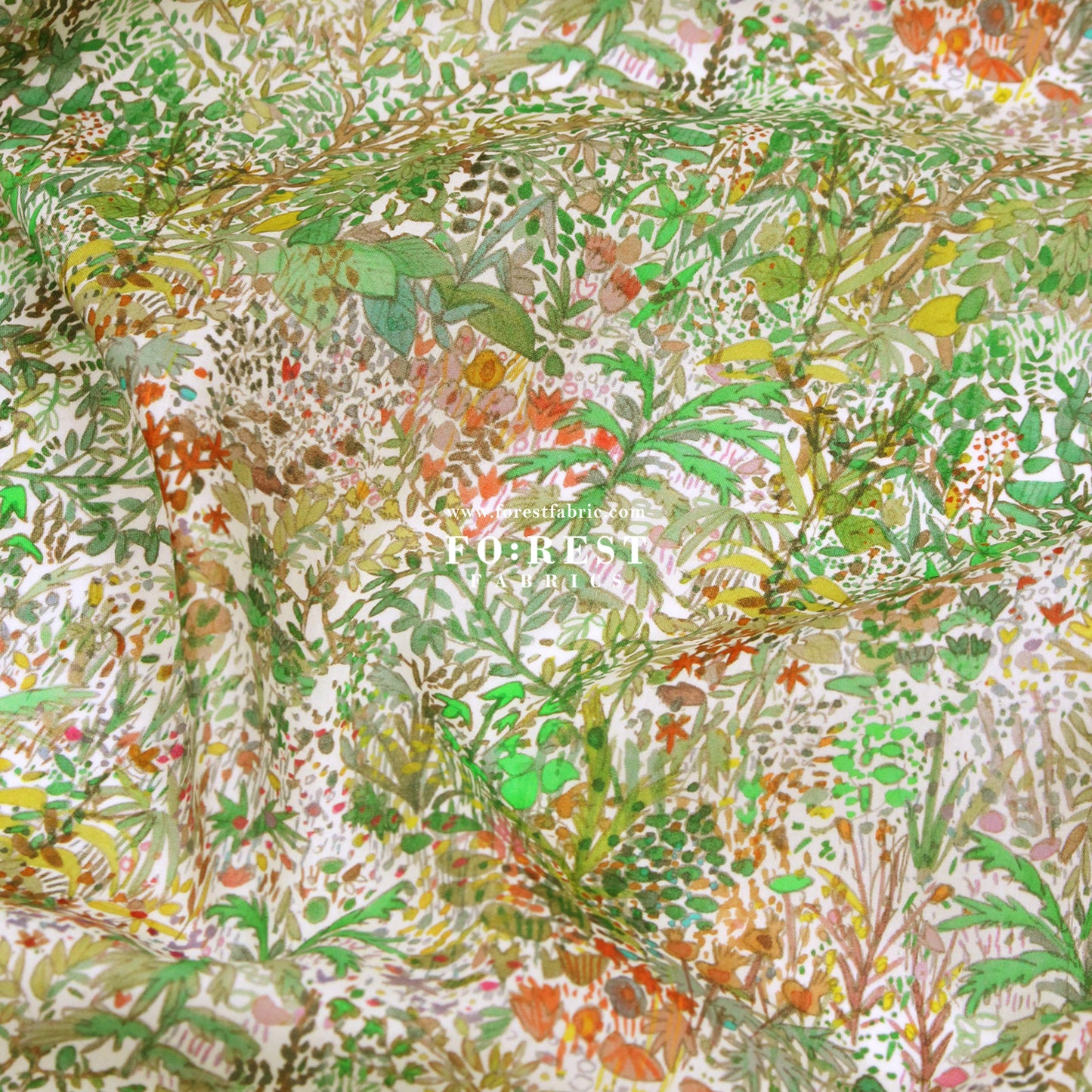 Liberty of London (Organic Tana Lawn Cotton Fabric) - Fields Of Eden C