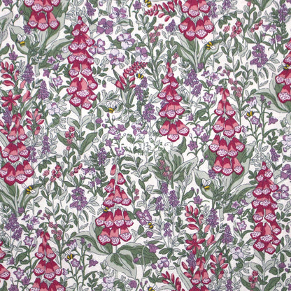 Quilting Liberty - Mull Foxgloves A