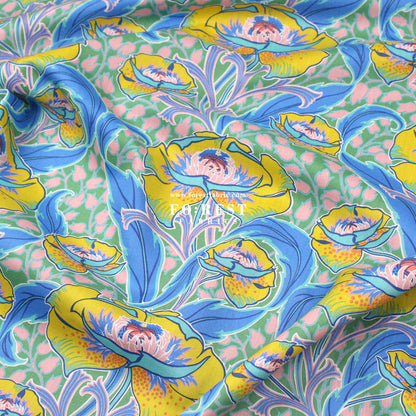 Liberty of London (Cotton Tana Lawn Fabric) - Rossetti's Garden