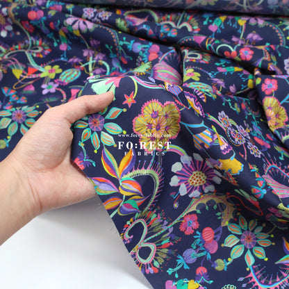 Liberty of London (Cotton Tana Lawn Fabric) - Beautiful Bizarre A