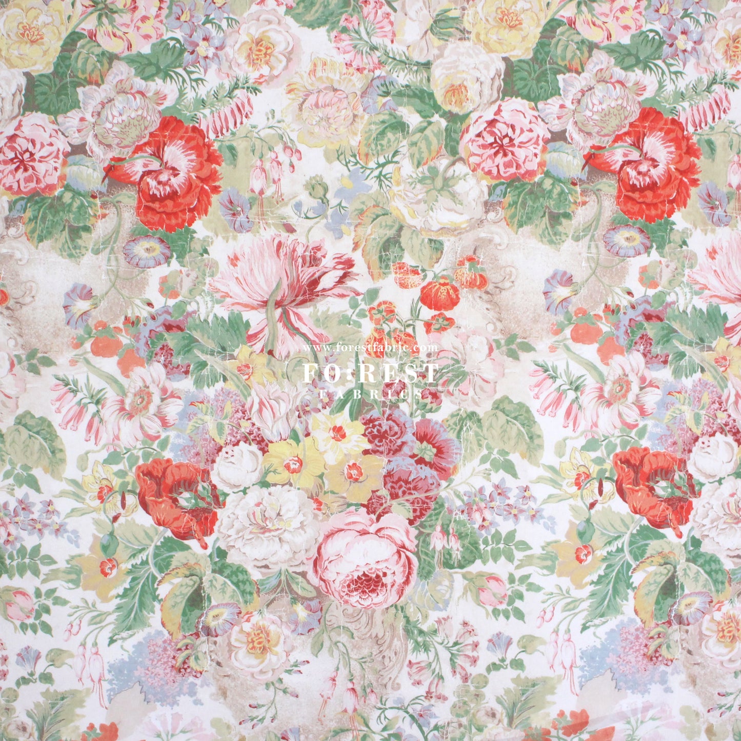 Liberty of London (Cotton Tana Lawn Fabric) - Parchment Petals A