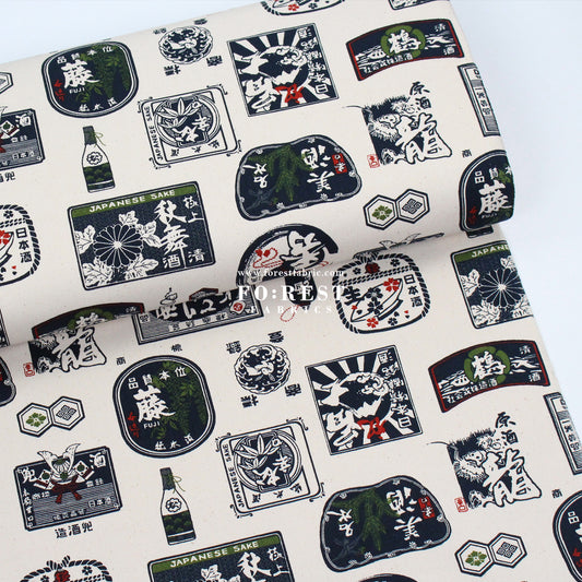 Canvas - Japanese Sake fabric