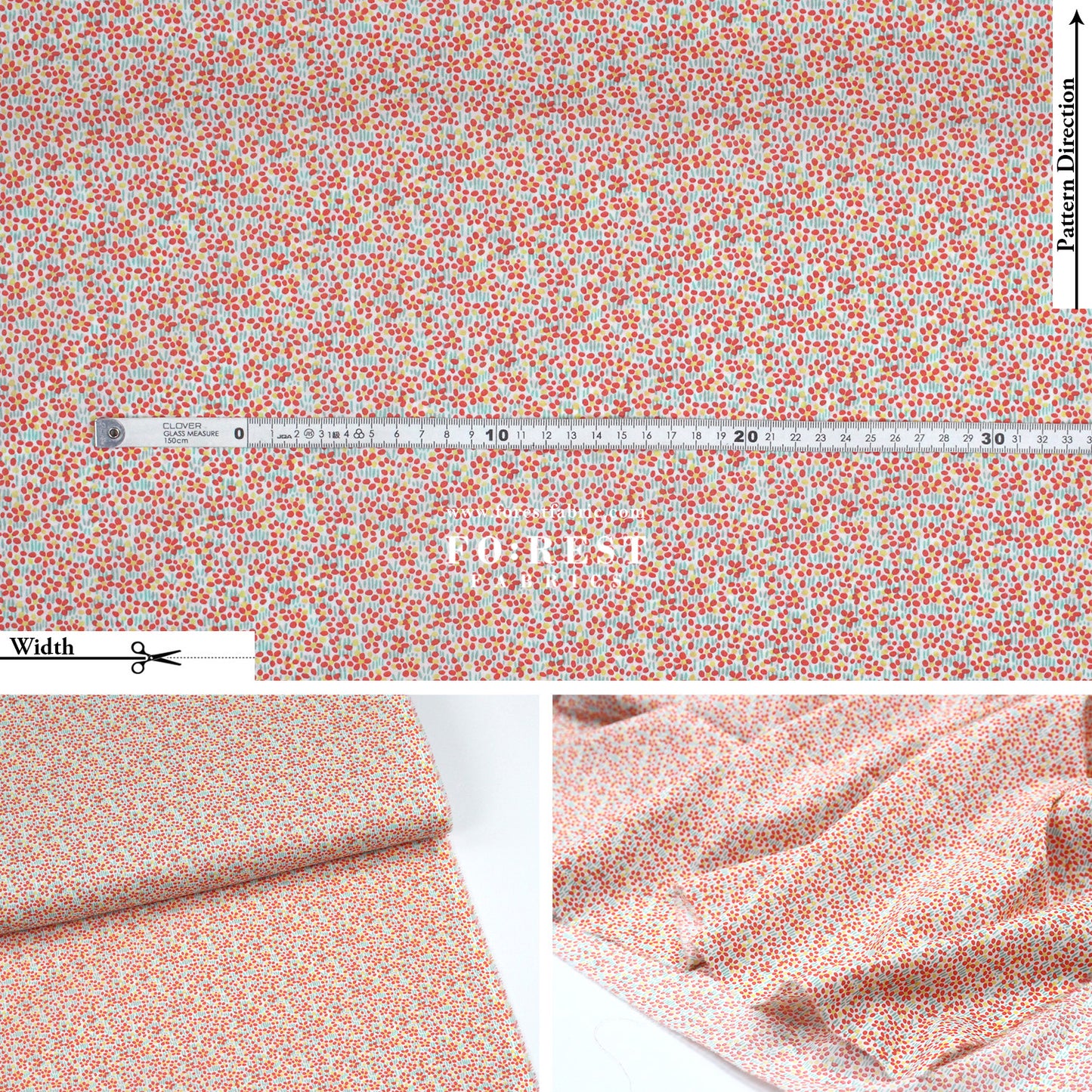 Liberty of London (Cotton Tana Lawn Fabric) - Walter’s Meadow