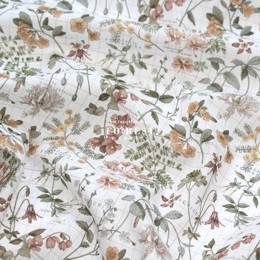 Liberty of London (Cotton Tana Lawn Fabric) - Botanist's Journey B