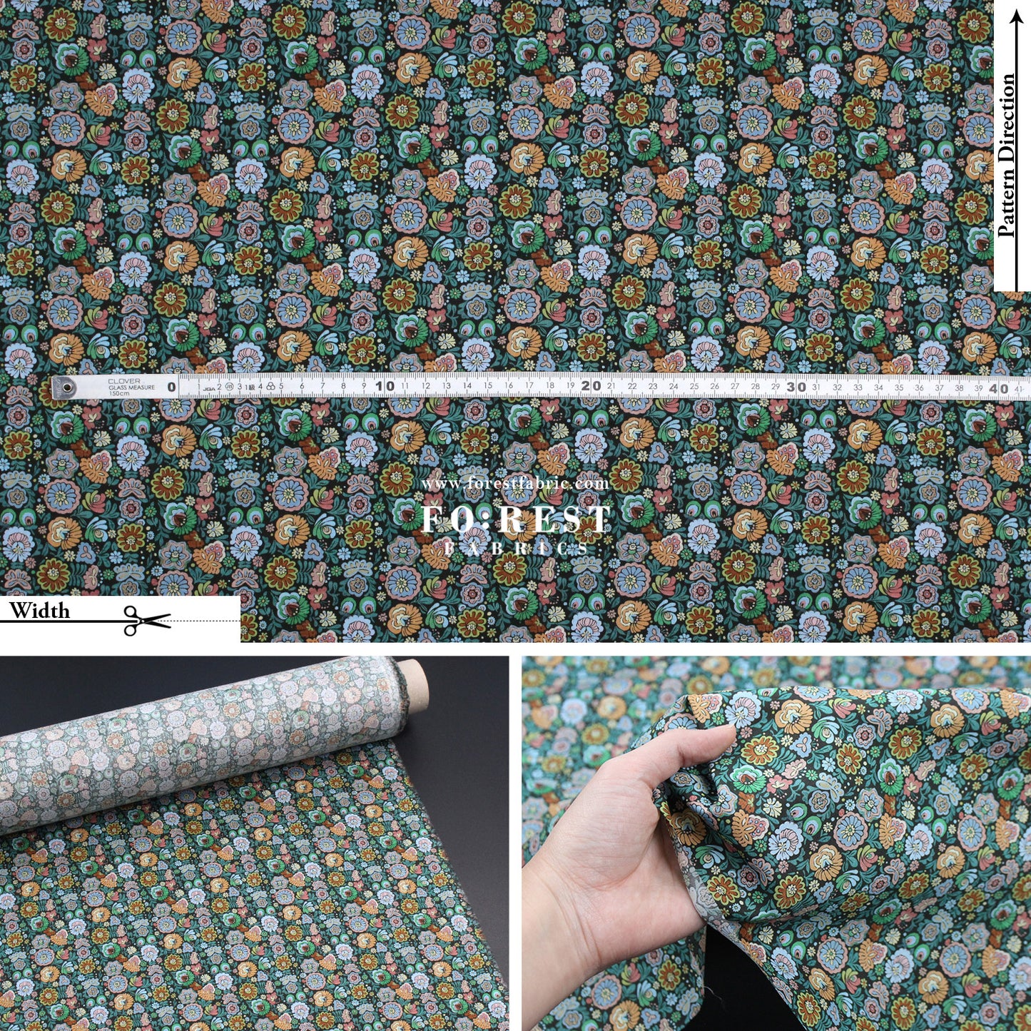 Liberty of London (Cotton Tana Lawn Fabric) - Begonia