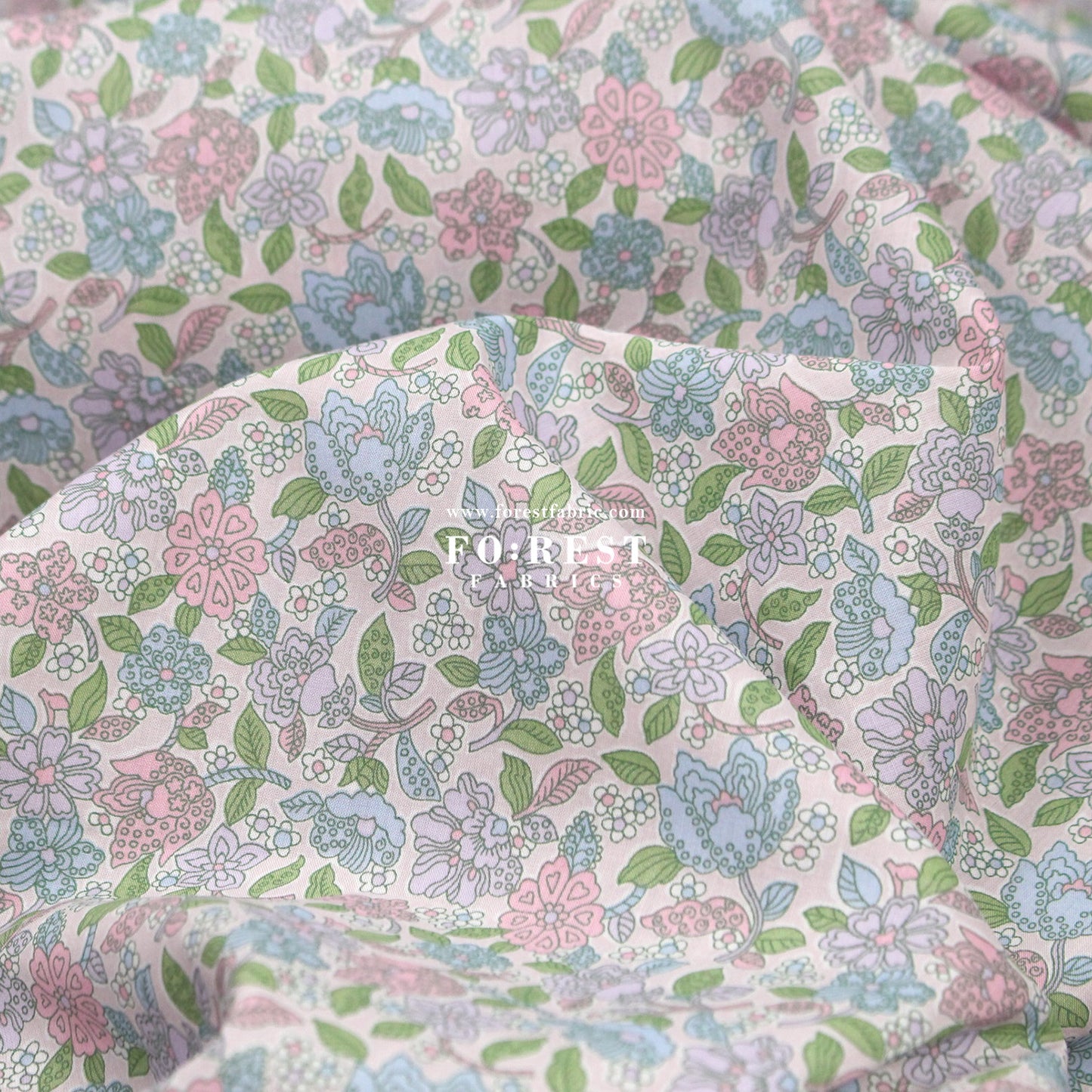 Liberty of London (Cotton Tana Lawn Fabric) - Floral Ovation