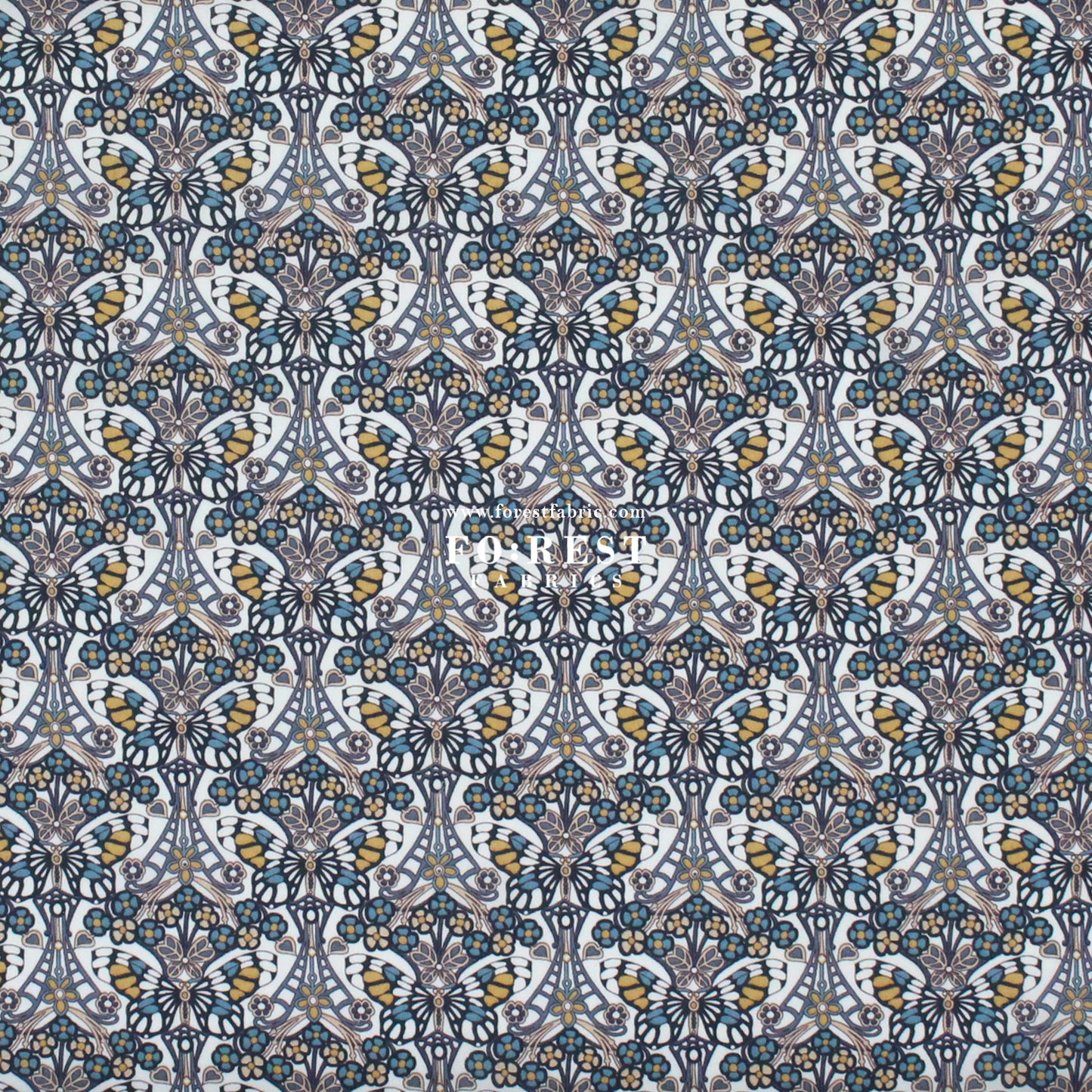 Liberty of London (Cotton Tana Lawn Fabric) - Morris Butterfly