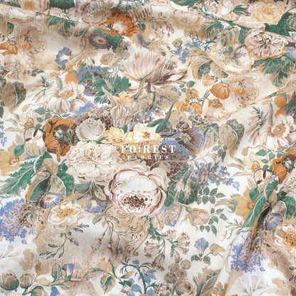 Liberty of London (Cotton Tana Lawn Fabric) - Parchment Petals C