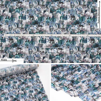 Liberty of London (Organic Tana Lawn Cotton Fabric) - Urban Jungle B