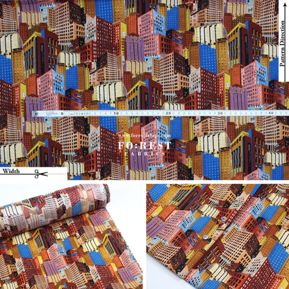 Liberty of London (Cotton Tana Lawn Fabric) - Bernard's Buildings