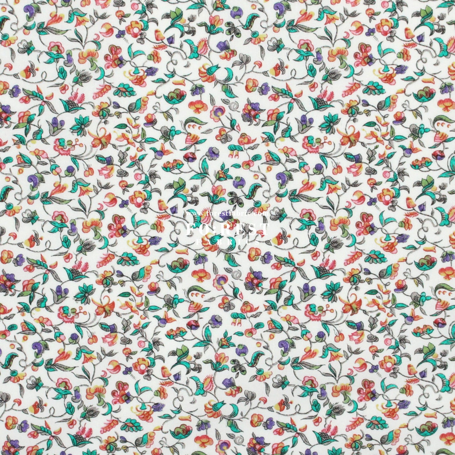 Liberty of London (Cotton Poplin Fabric) - Eleanor's orchard