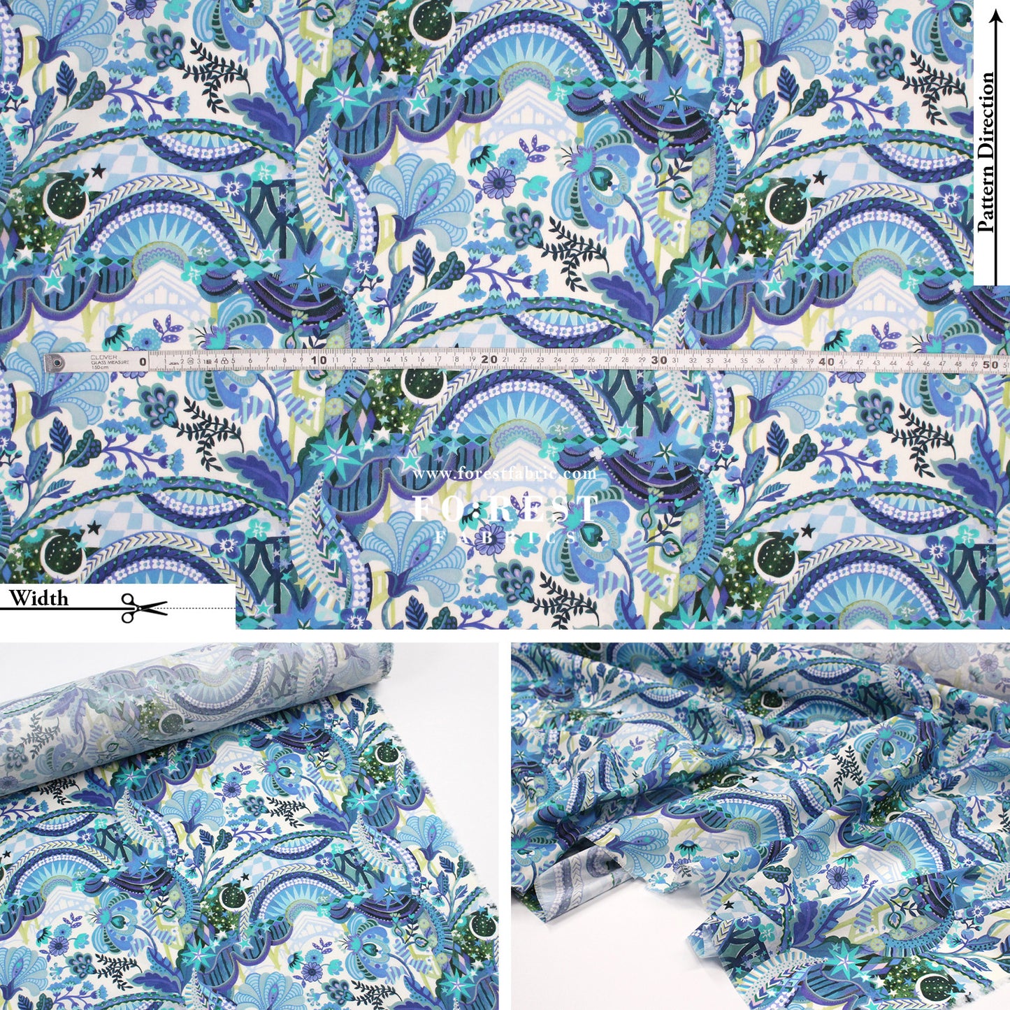 Liberty of London (Cotton Tana Lawn Fabric) - The liberty Stage