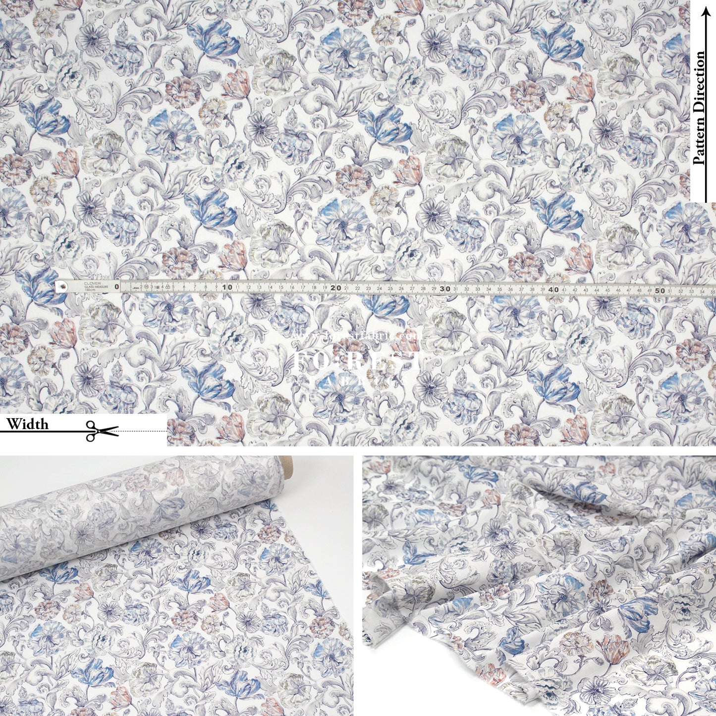 Liberty of London (Cotton Tana Lawn Fabric) - Alexander Marble