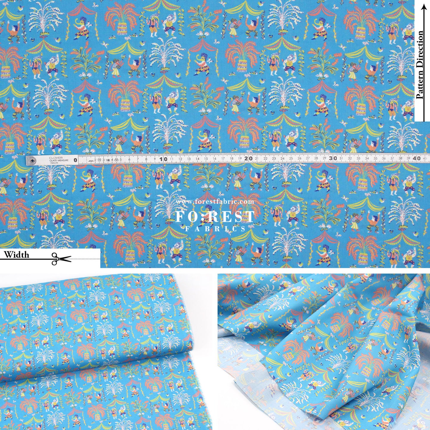 Liberty of London (Cotton Tana Lawn Fabric) - A celebration