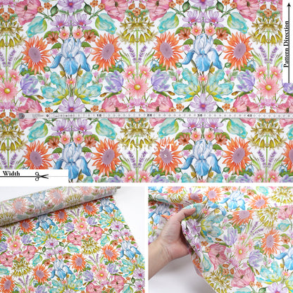 Liberty of London (Cotton Tana Lawn Fabric) - Floral Muse