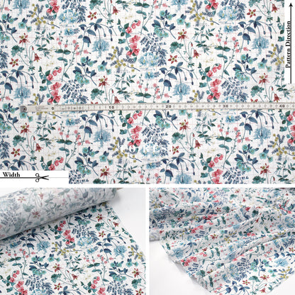 Liberty of London (Cotton Tana Lawn Fabric) - Botanists Journey A