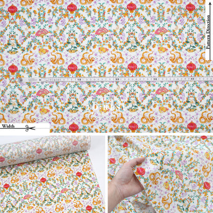 Liberty of London (Cotton Tana Lawn Fabric) - Jamais Vu C