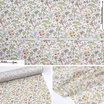 Liberty of London (Cotton Tana Lawn Fabric) -  Liddel Garden