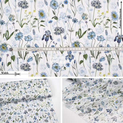 Liberty of London (Cotton Tana Lawn Fabric) - Meadow Muse