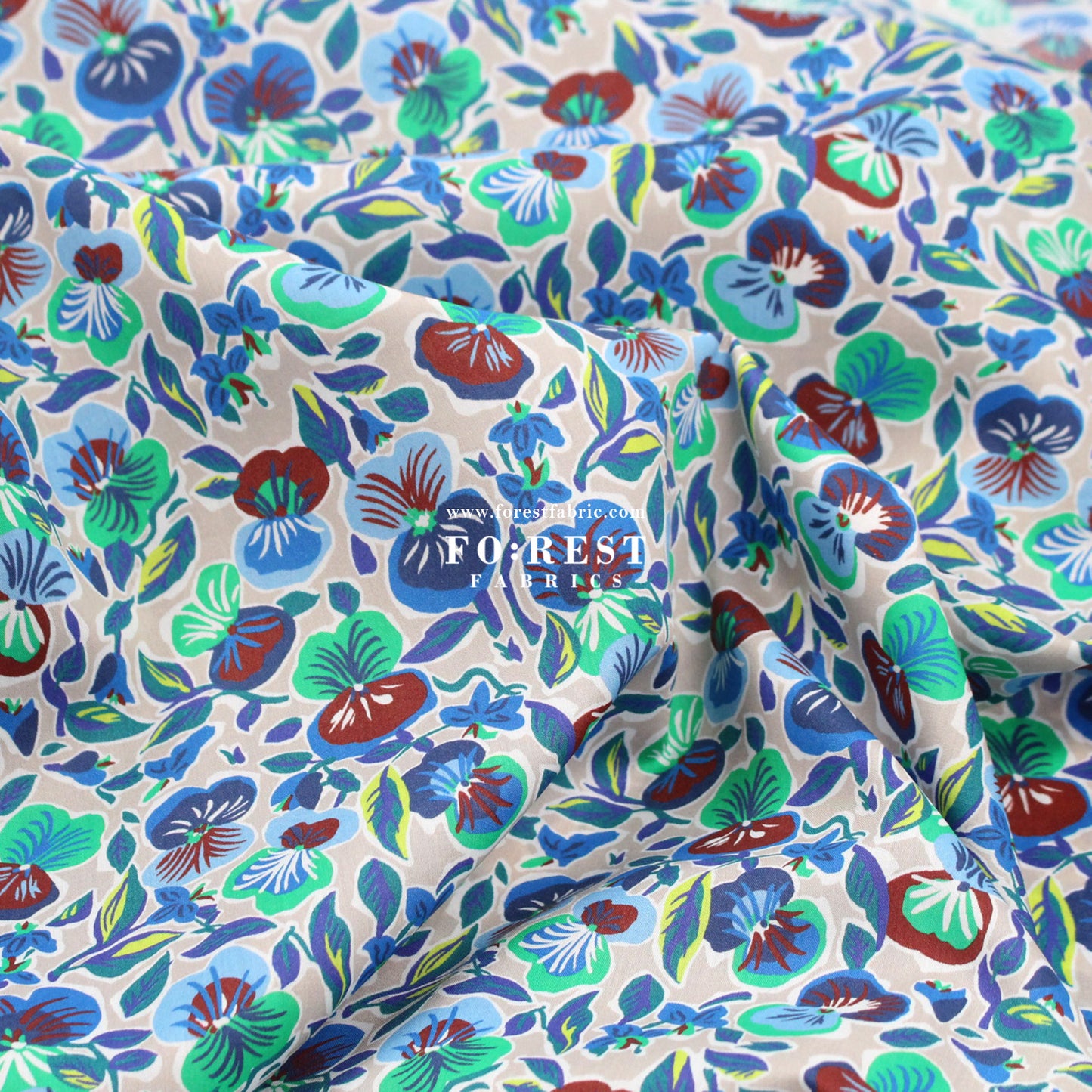 Liberty of London (Cotton Tana Lawn Fabric) - Pru Roskrow