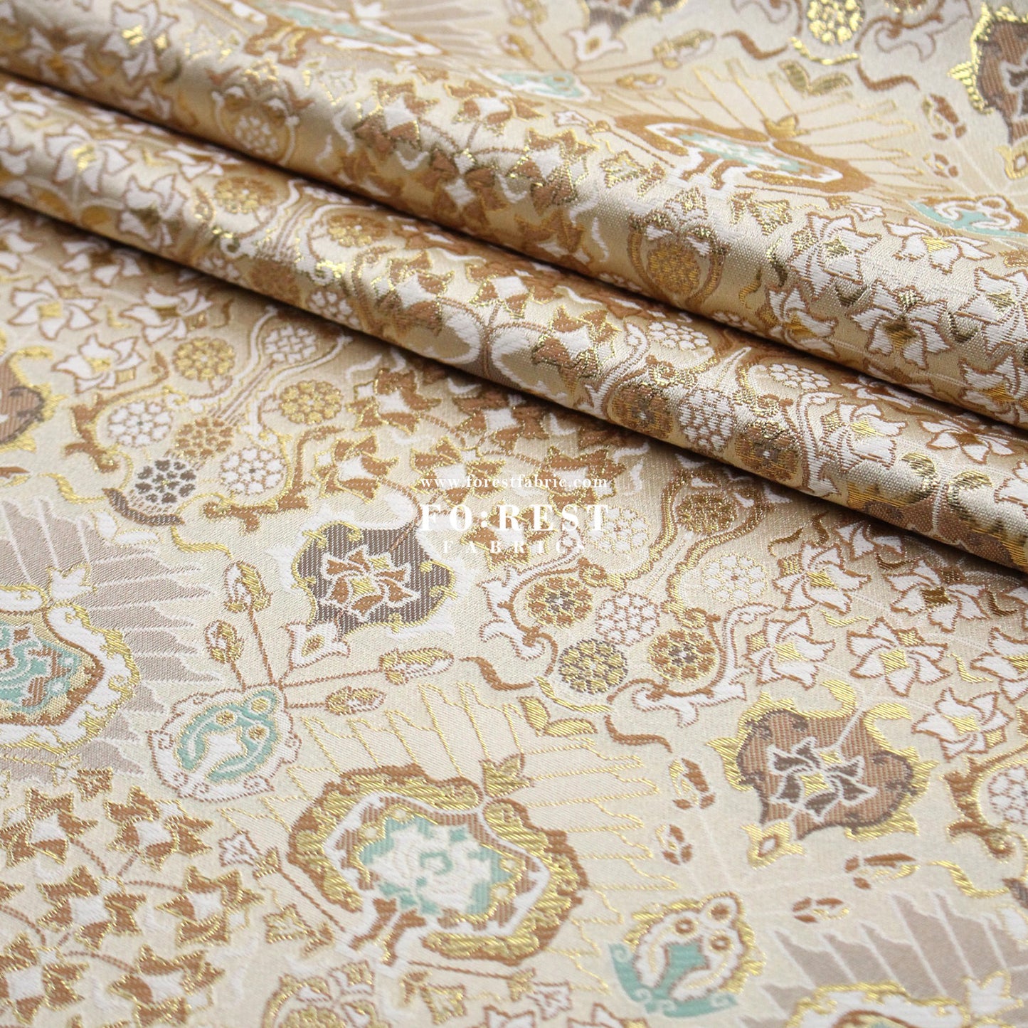 Gold Brocade - Queen fabric