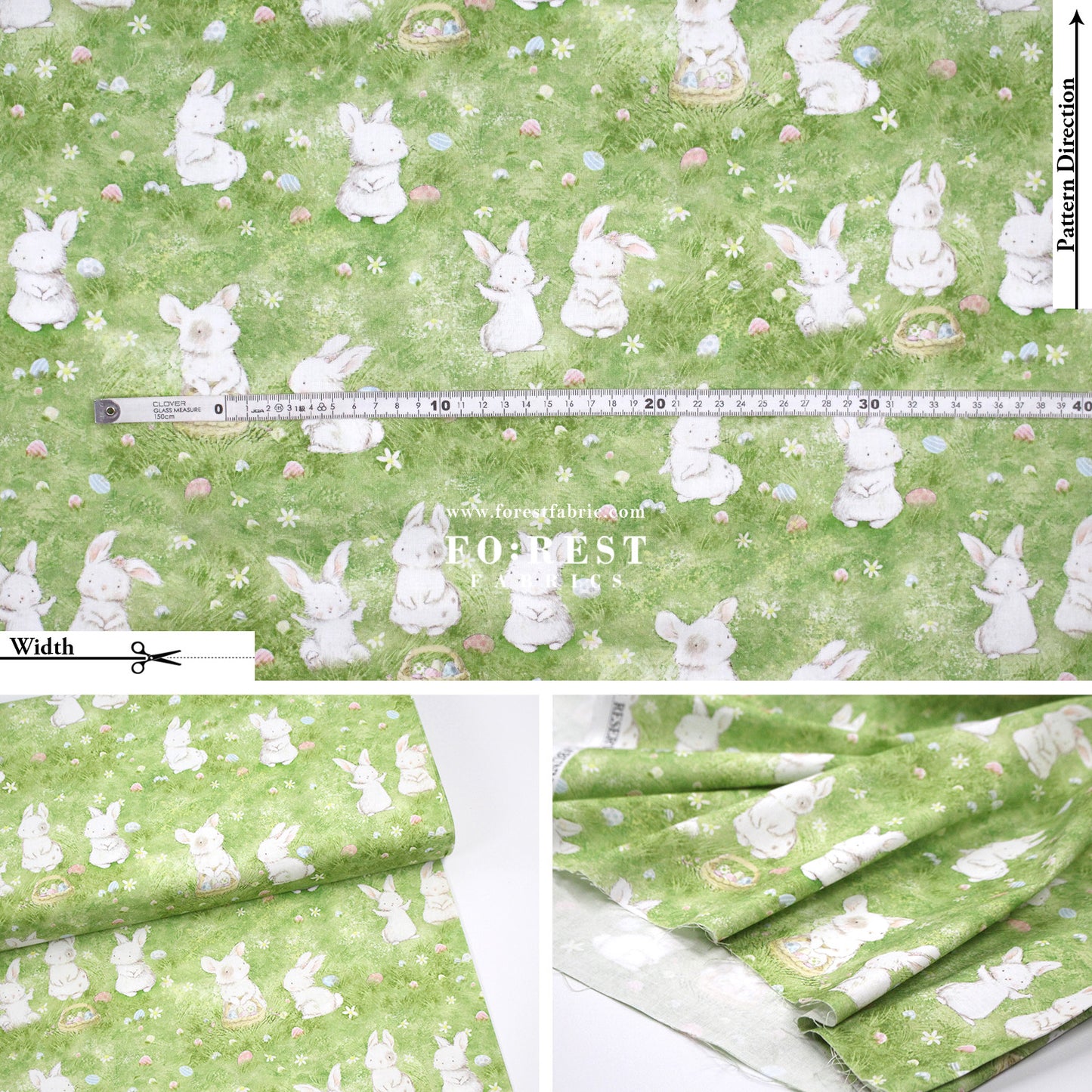 cotton - Rabbit Garden fabric