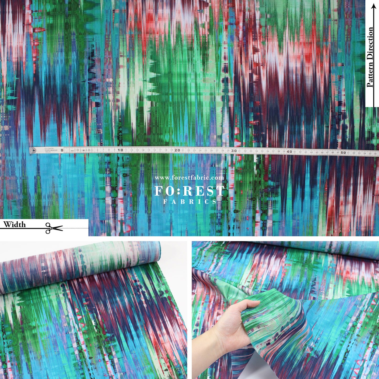 Liberty of London (Cotton Tana Lawn Fabric) - Glitch