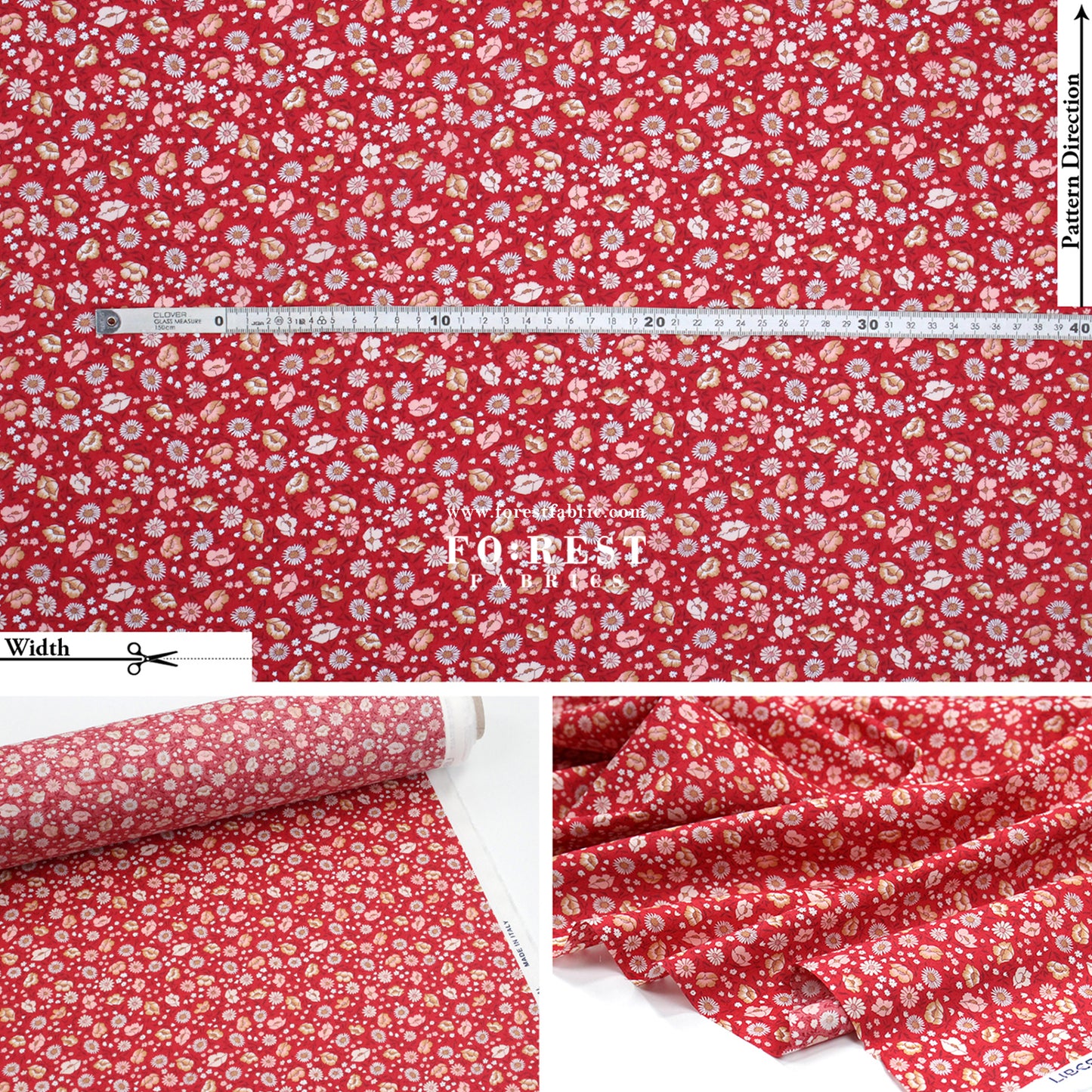 Liberty of London (Cotton Tana Lawn Fabric) - Veronica C