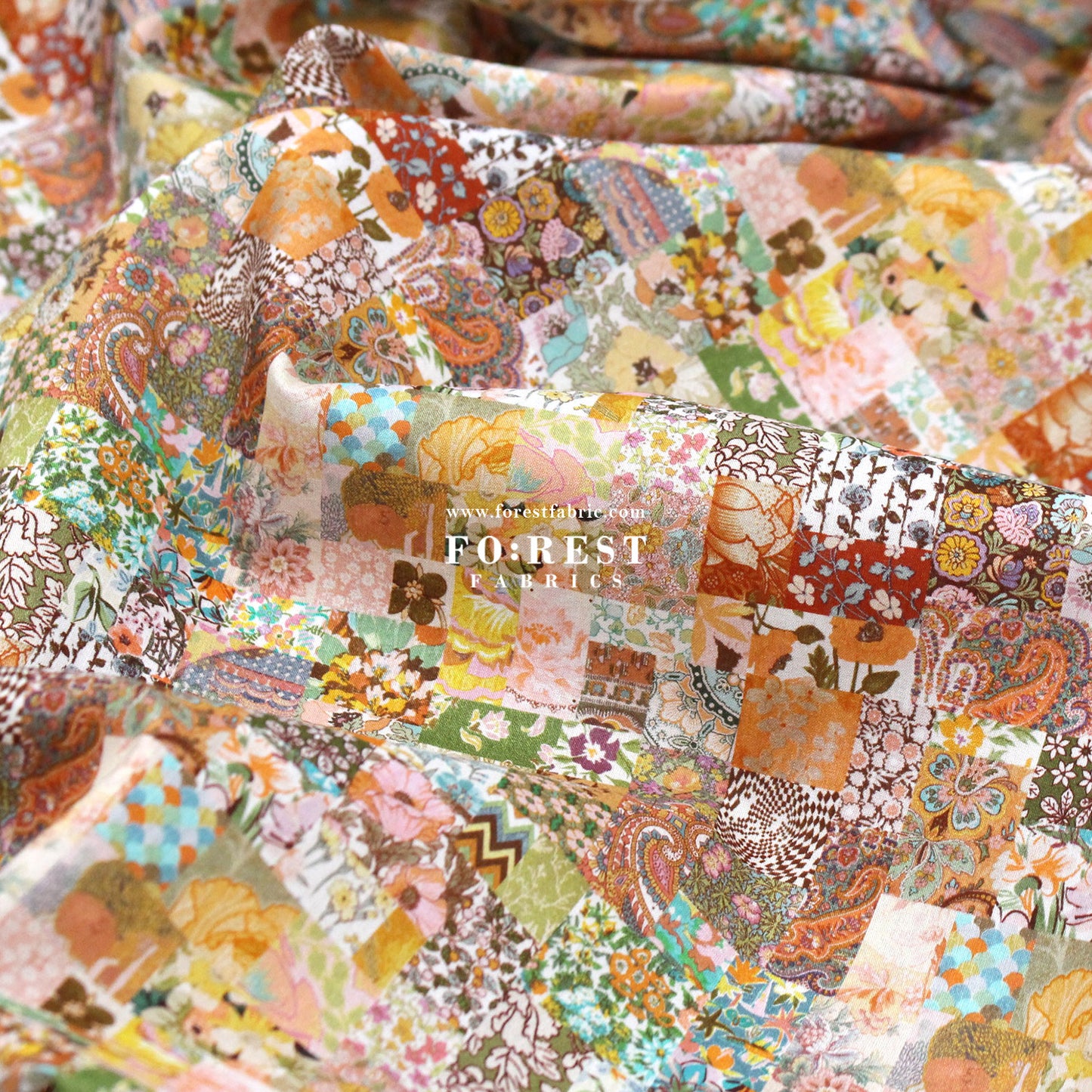 Liberty of London (Cotton Tana Lawn Fabric) - Archive Patchwork