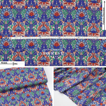 Liberty of London (Cotton Tana Lawn Fabric) - Electric Nouveau