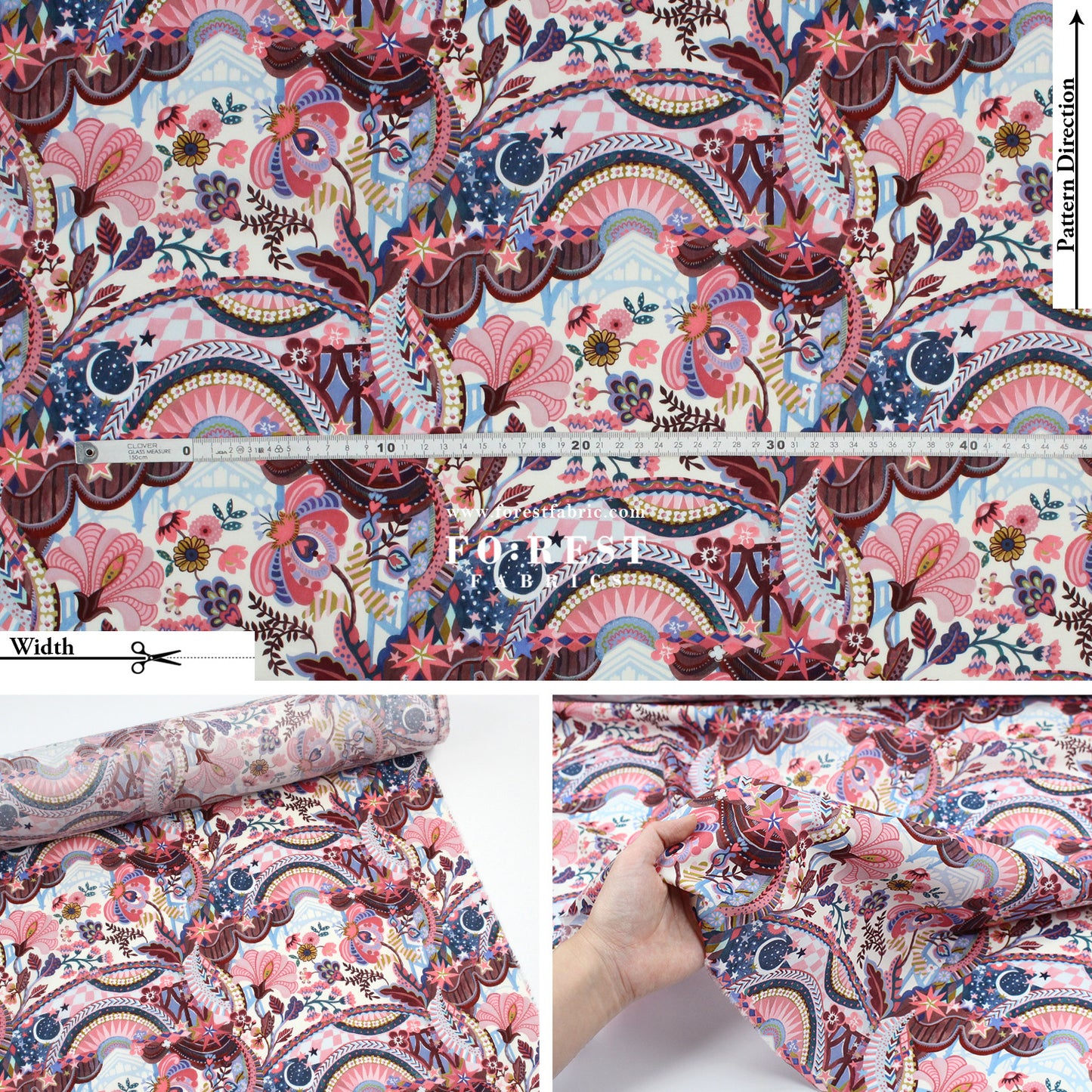 Liberty of London (Cotton Tana Lawn Fabric) - The liberty Stage