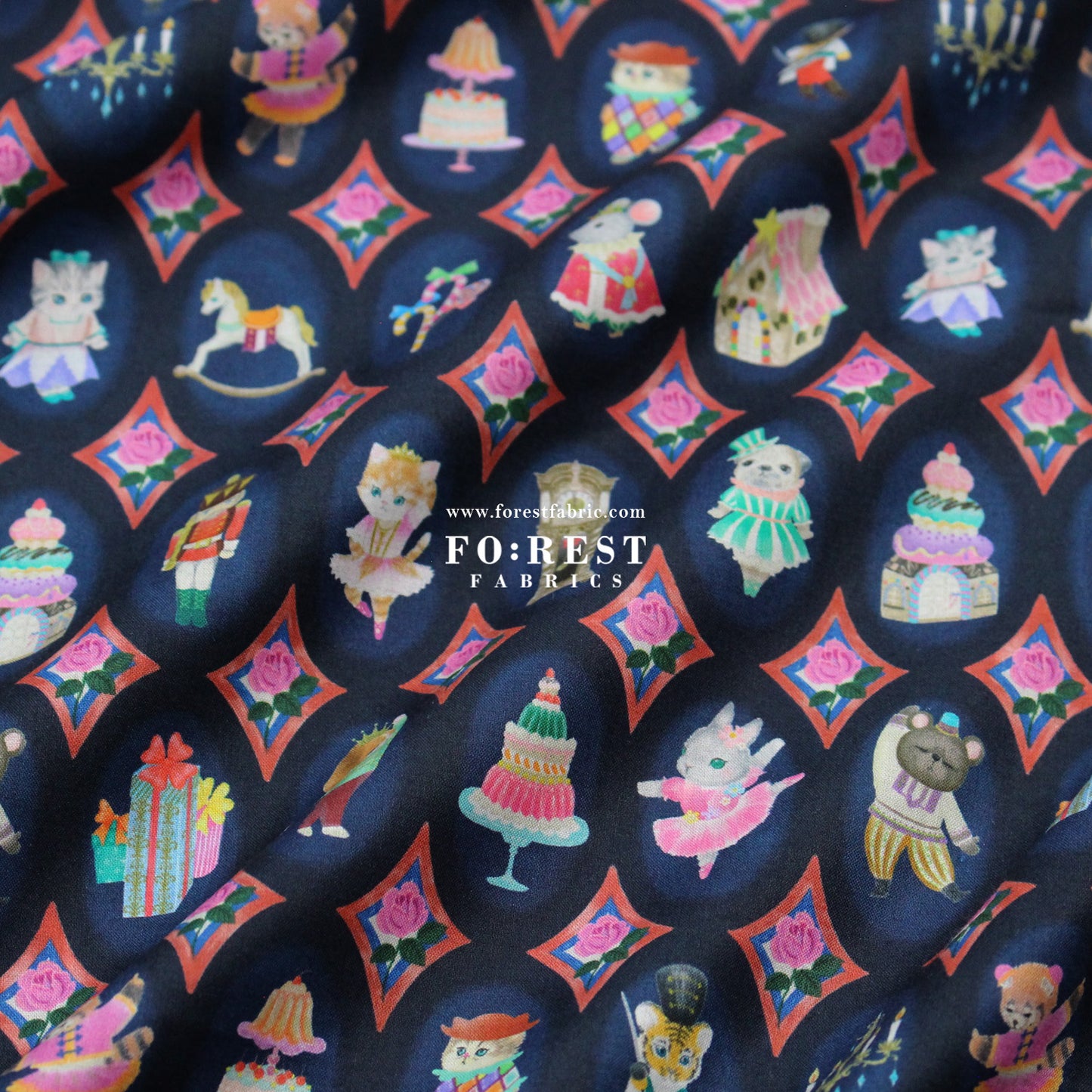 cotton - Twinkle Toy fabric