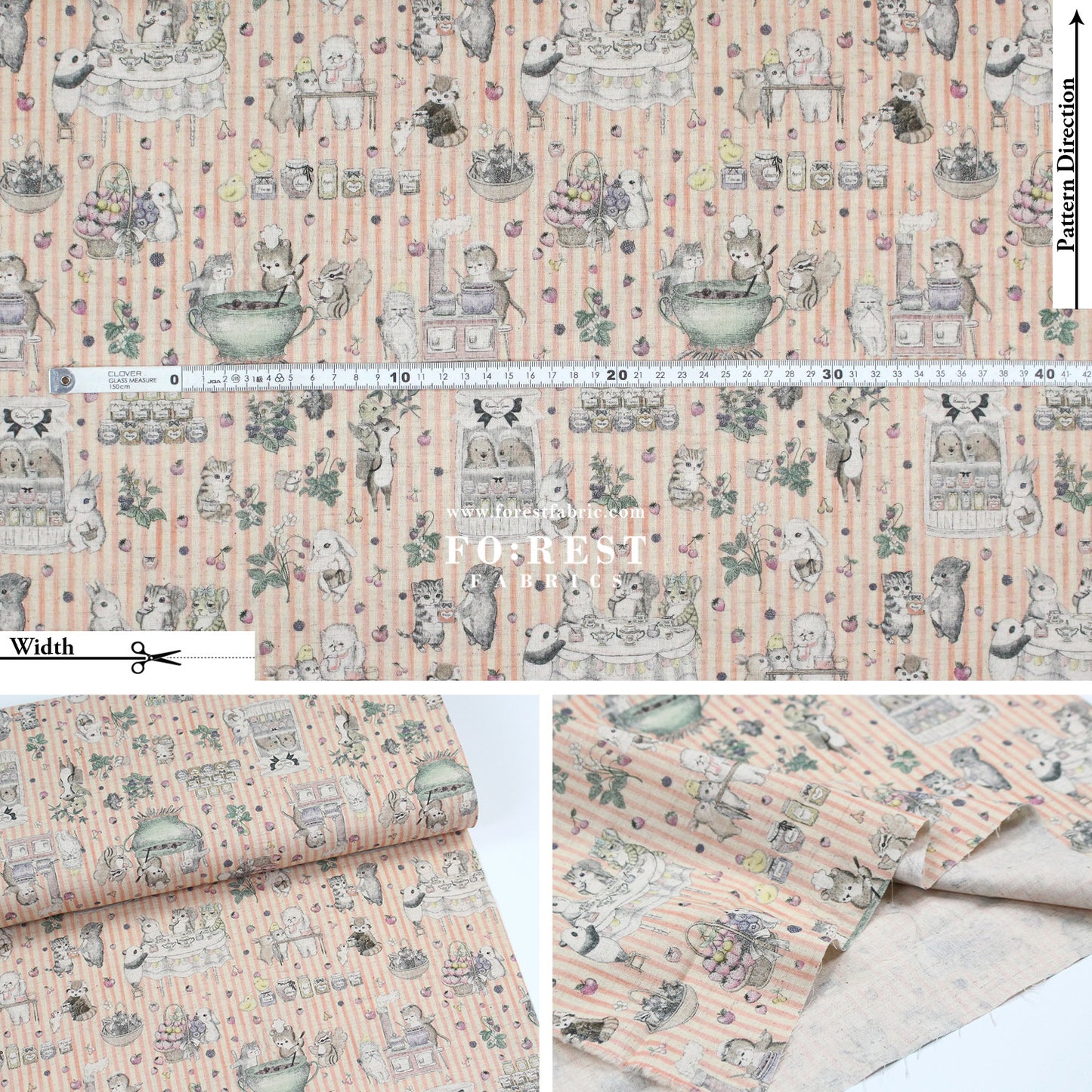 cotton linen - Jam Lab fabric