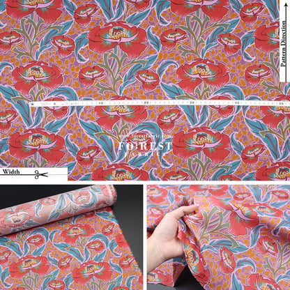 Liberty of London (Cotton Tana Lawn Fabric) - Rossetti's Garden