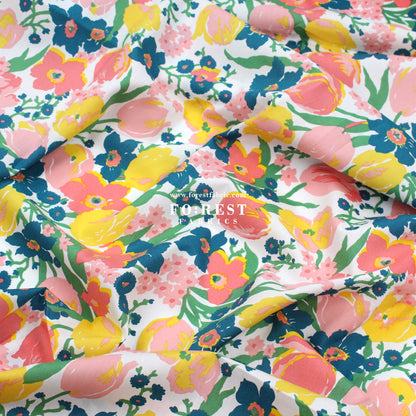 Liberty of London (Cotton Tana Lawn Fabric) - Mariana's Bouquet