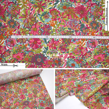 Liberty of London (Cotton Tana Lawn Fabric) - Willows Garden B