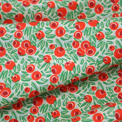 Quilting Liberty - Yew Berries fabric A