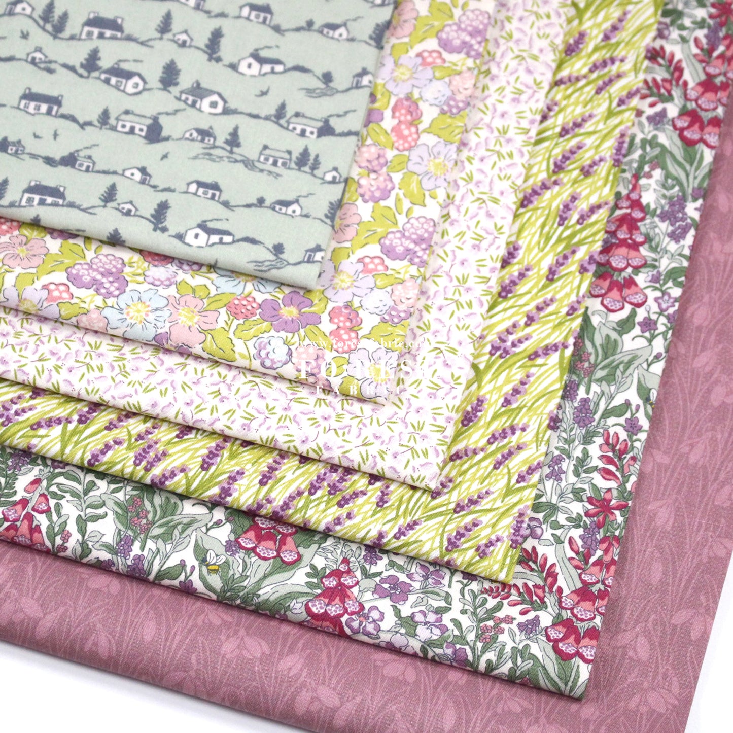 Quilting Liberty - Raspberry Forage A