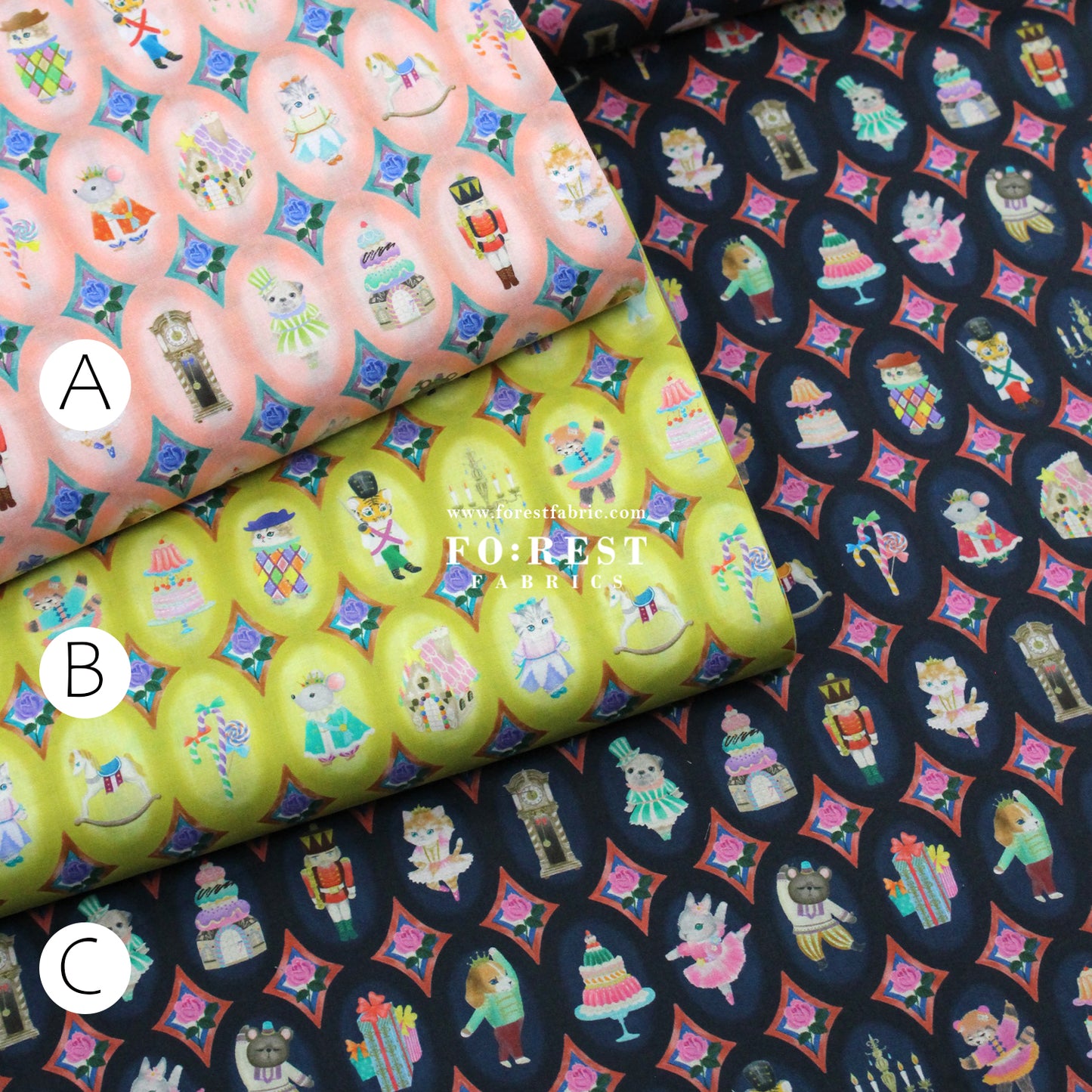 cotton - Twinkle Toy fabric