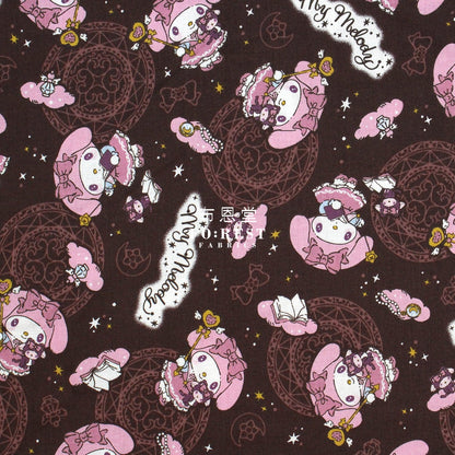 Cotton - Melody Fabric Darkbrown(Member)