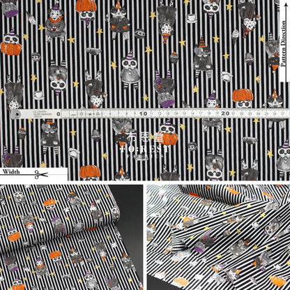 Cotton - Pumpkin Party Fabric Cotton