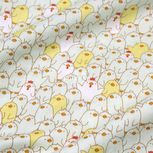 Double Gauze - Chicken Fabric Green Double