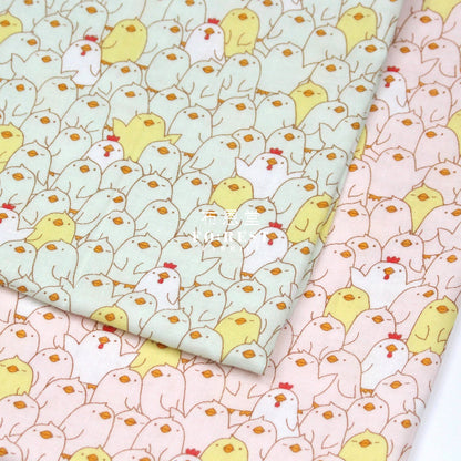 Double Gauze - Chicken Fabric Pink Double