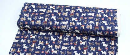 Oxford - The Dog Illustrated Guide Fabric