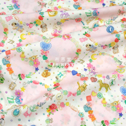 Pre Order Cotton - Charm Collector Fabric A Lawn